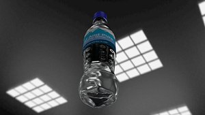 Bottle of water 3D model