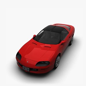 chevrolet camaro t-roof 3D model