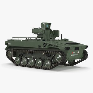 3D Marker Russian Military Robot