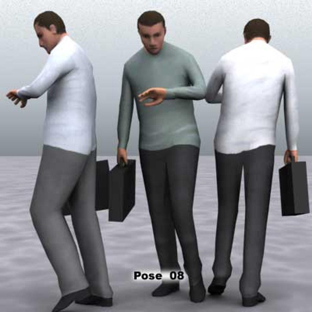 human male guy c4d