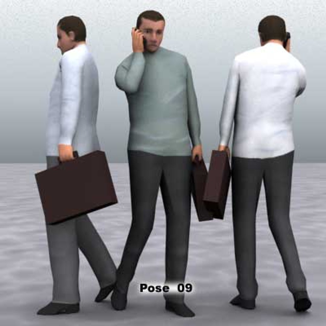 human male guy c4d