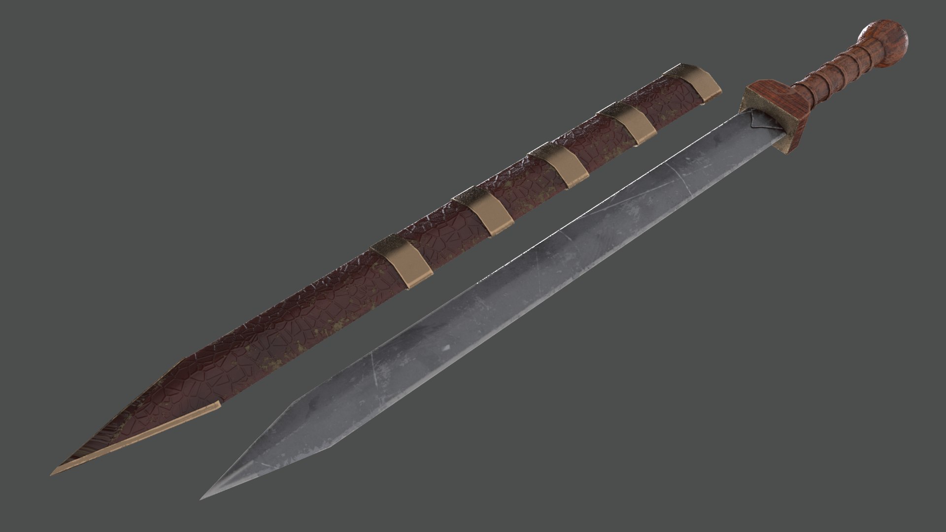 3D Gladius - TurboSquid 2096842