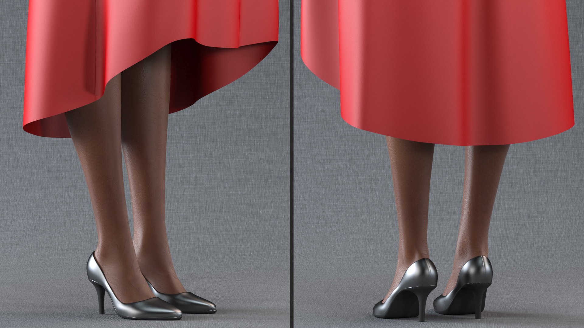 Dark skin graduation gown 3D model - TurboSquid 1664144