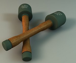 3d model german grenade