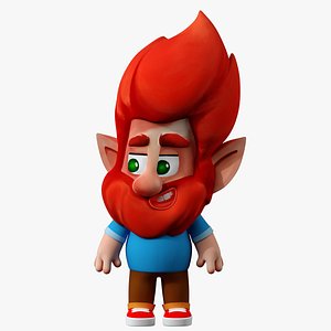gnome casual cartoon model