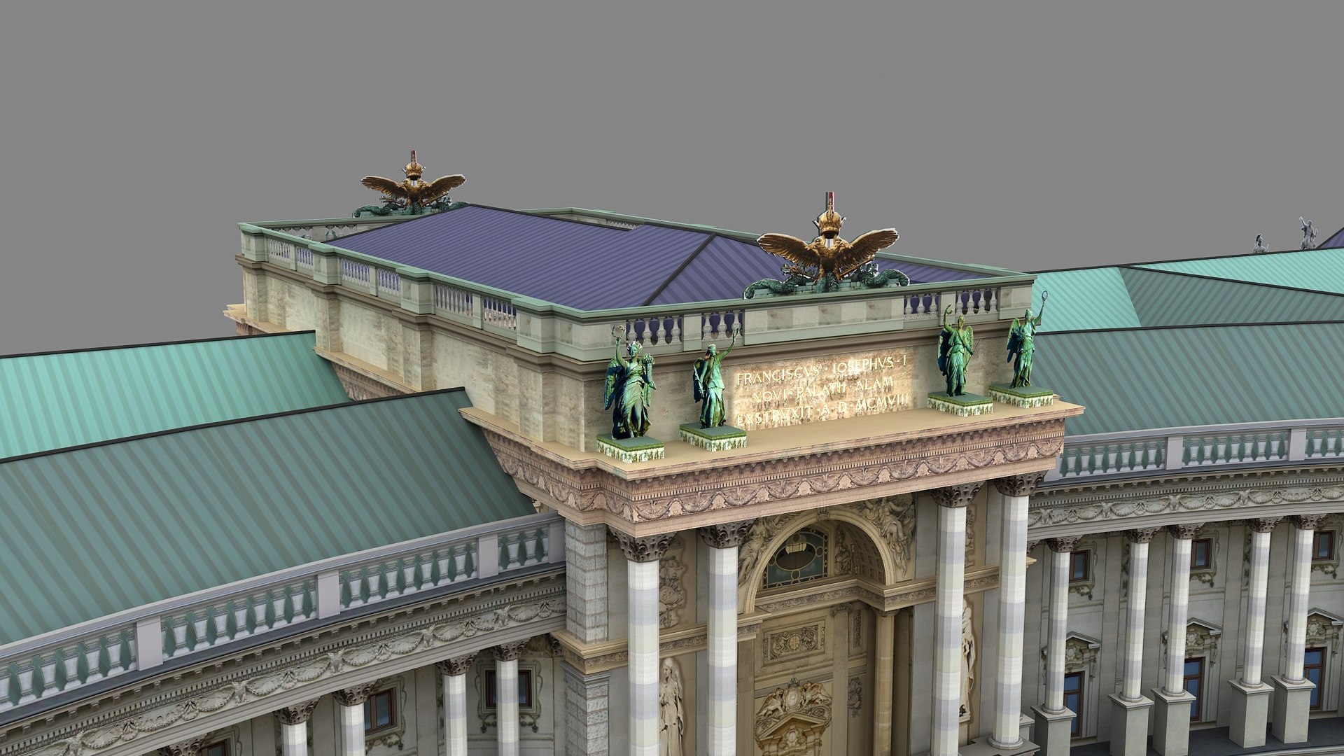 Hofburg Imperial Palace Vienna 3D model https://p.turbosquid.com/ts-thumb/fF/TZDhuJ/Aw/hofburgpalacevienna_010021/jpg/1709119911/1920x1080/fit_q87/41868f5d14aaae23ad93bd52cc56c9132556a661/hofburgpalacevienna_010021.jpg