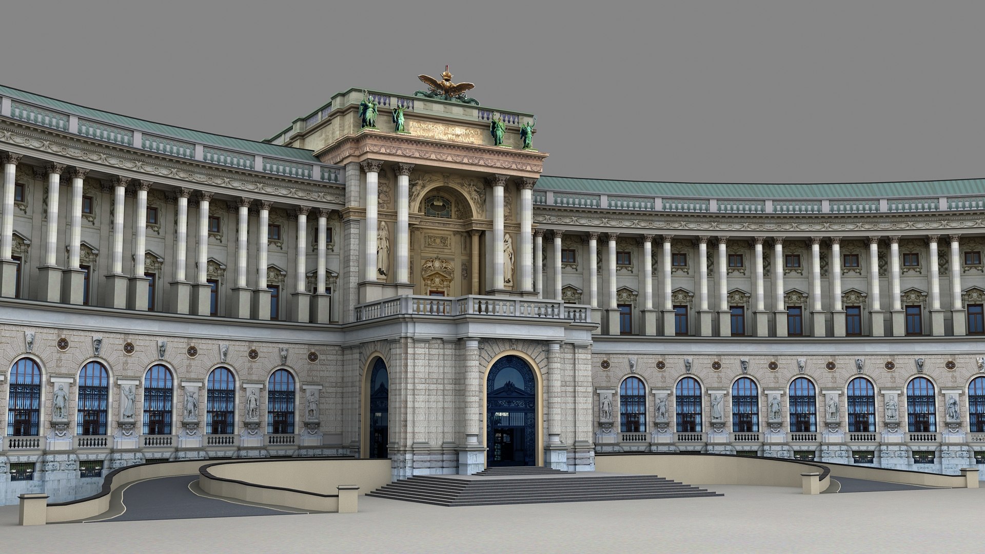 Hofburg Imperial Palace Vienna 3D model https://p.turbosquid.com/ts-thumb/fF/TZDhuJ/Pa/hofburgpalacevienna_010010/jpg/1709119908/1920x1080/fit_q87/4b22d37ce1f57b7cd17f2694f2b761644b45d510/hofburgpalacevienna_010010.jpg