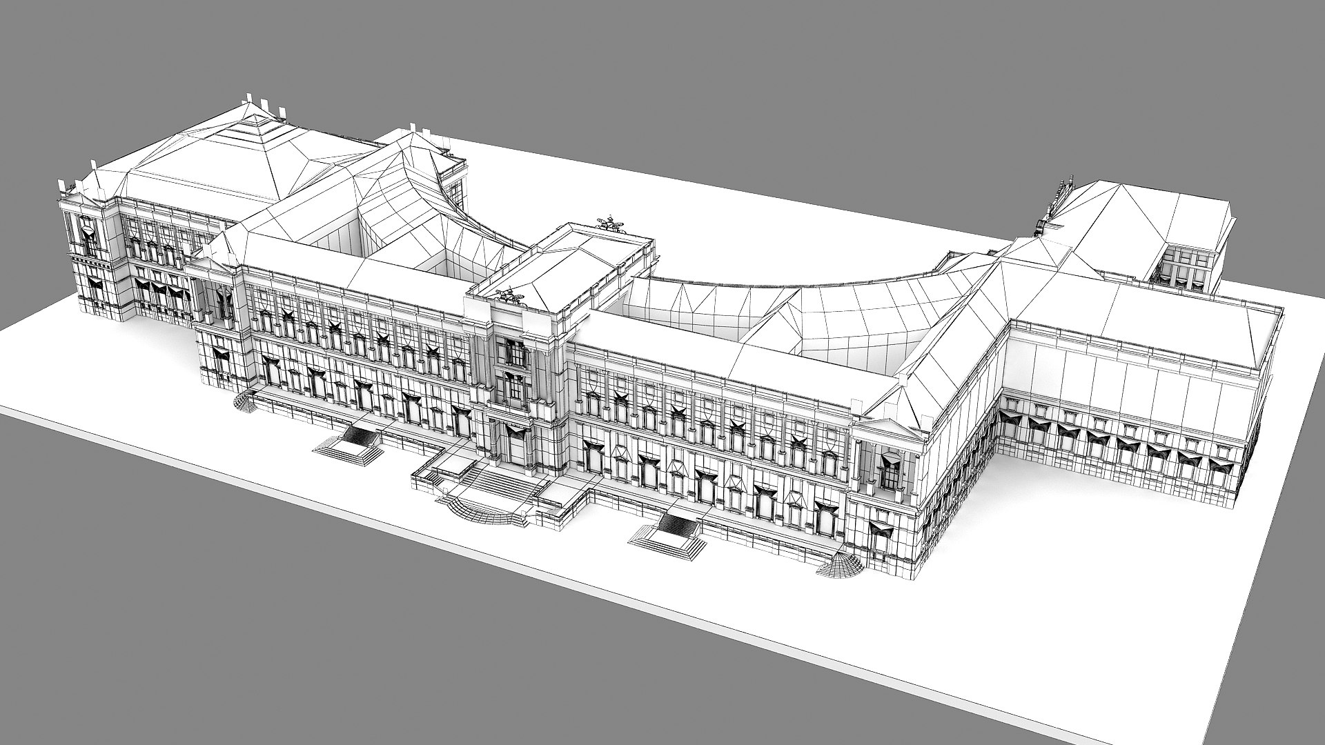 Hofburg Imperial Palace Vienna 3D model https://p.turbosquid.com/ts-thumb/fF/TZDhuJ/Qh/hofburgpalacewire_010004/jpg/1709119916/1920x1080/fit_q87/5895ed32c06ccd59de114e3a573cebabfd958b7c/hofburgpalacewire_010004.jpg