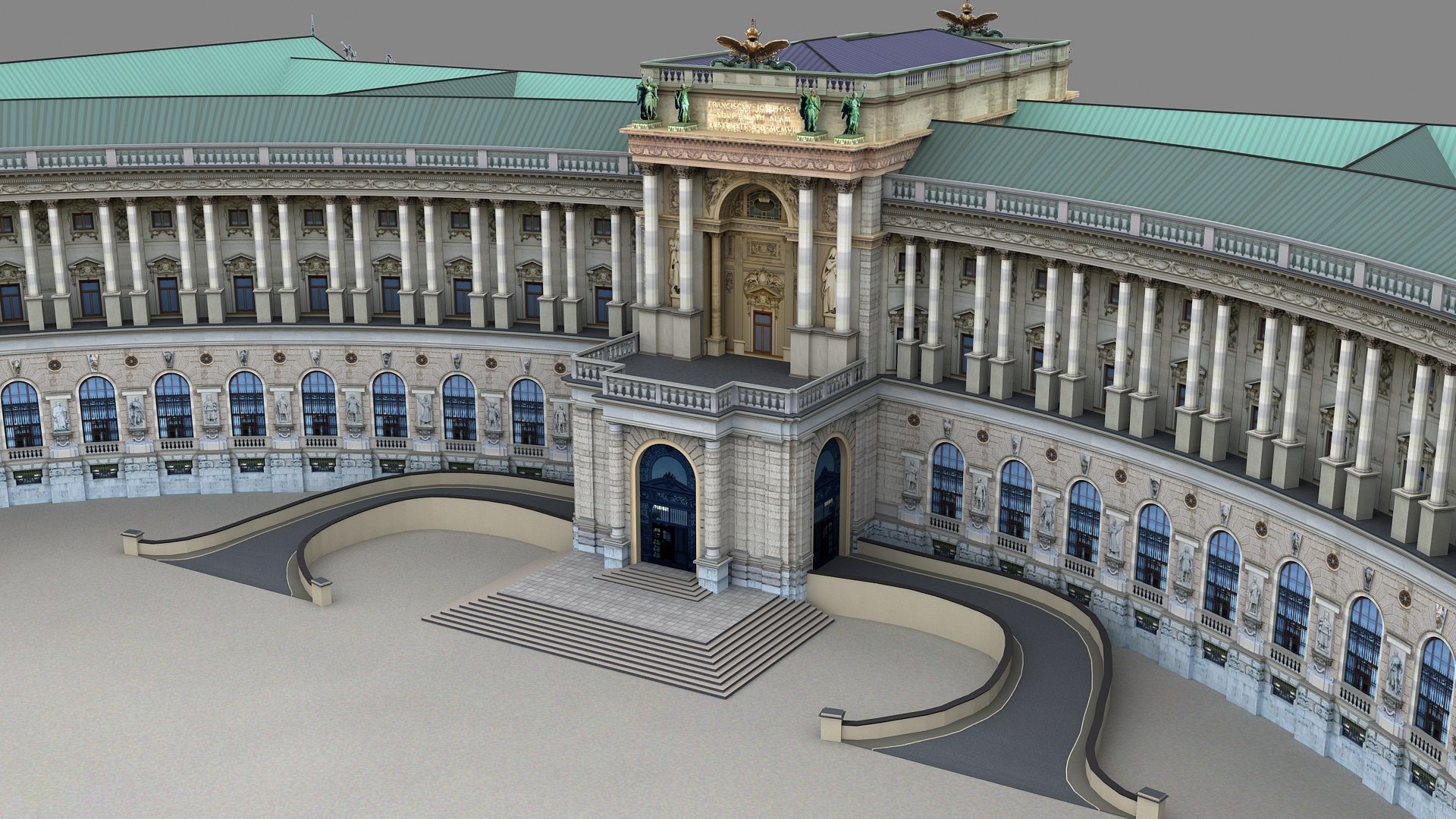 Hofburg Imperial Palace Vienna 3D model https://p.turbosquid.com/ts-thumb/fF/TZDhuJ/Tf/hofburgpalacevienna_010009/jpg/1709119907/1920x1080/fit_q87/bb037827c9fd5f9717de41ab58996532a9e635da/hofburgpalacevienna_010009.jpg