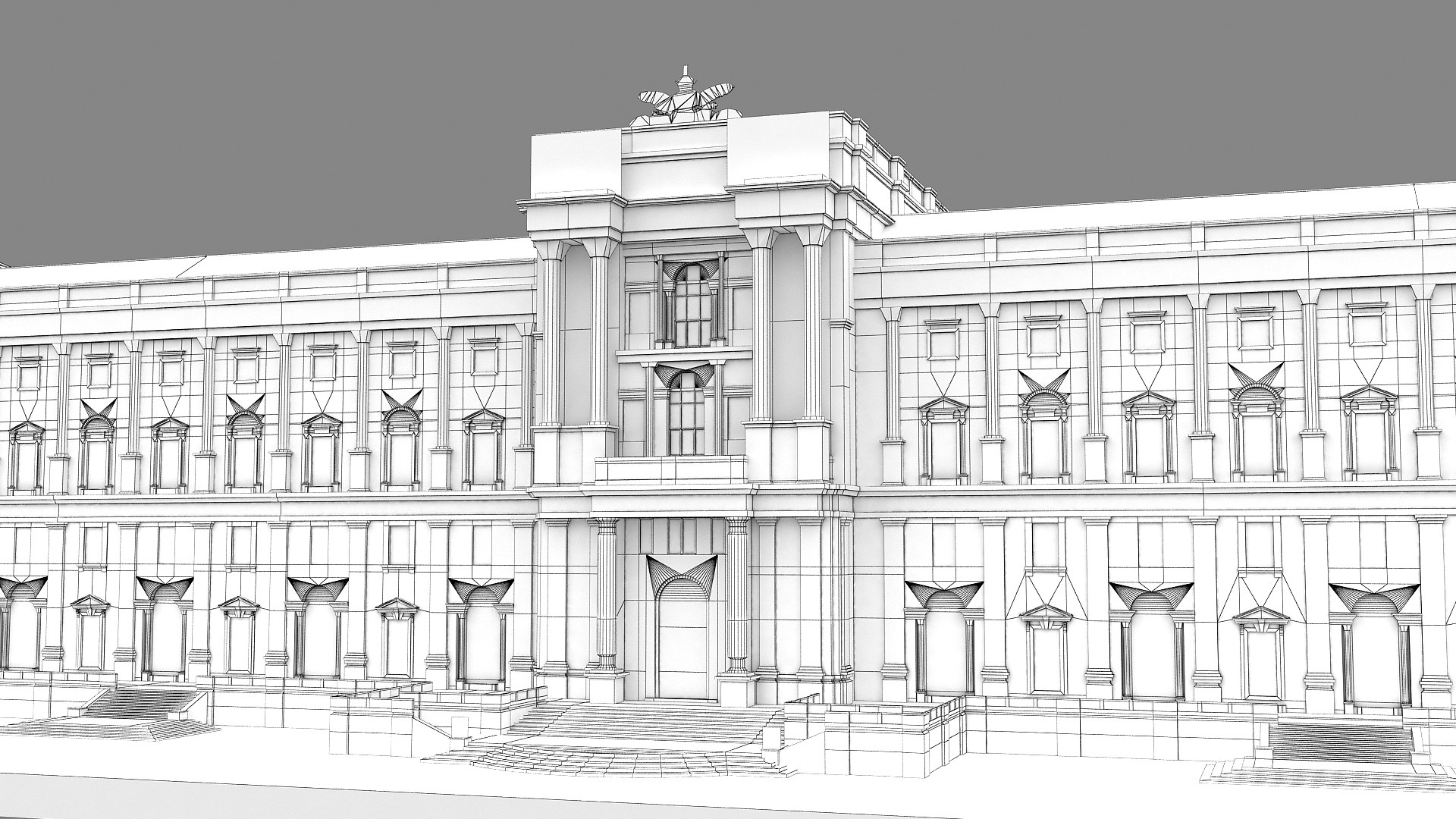 Hofburg Imperial Palace Vienna 3D model https://p.turbosquid.com/ts-thumb/fF/TZDhuJ/fa/hofburgpalacewire_010022/jpg/1709119919/1920x1080/fit_q87/5bbf583f374bd2136c76fcb3470386786d92e419/hofburgpalacewire_010022.jpg