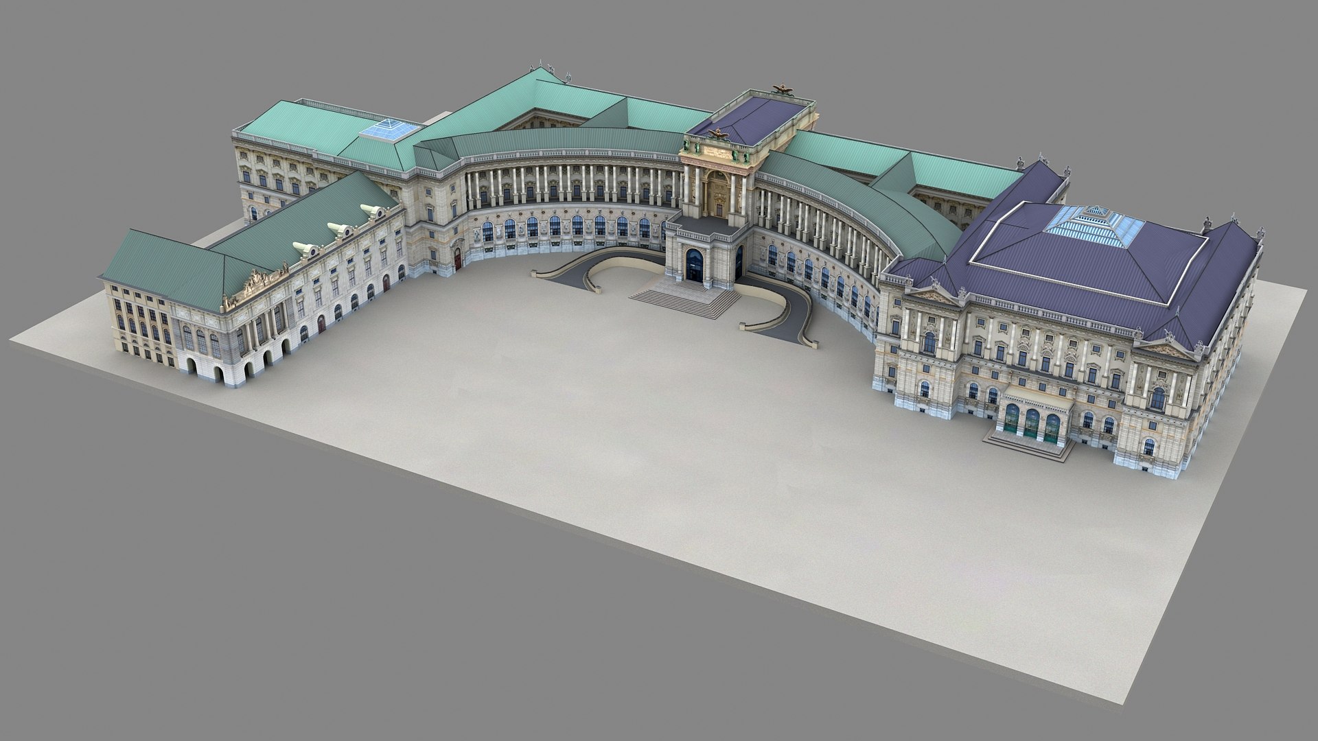 Hofburg Imperial Palace Vienna 3D model https://p.turbosquid.com/ts-thumb/fF/TZDhuJ/tN/hofburgpalacevienna_010000/jpg/1709119902/1920x1080/fit_q87/7bd2279e0f75a120efd002596c3f6fc96df616ff/hofburgpalacevienna_010000.jpg