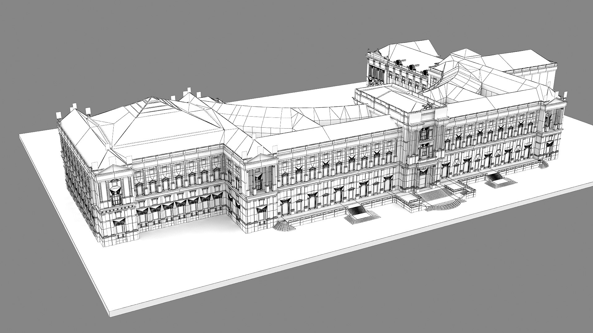 Hofburg Imperial Palace Vienna 3D model https://p.turbosquid.com/ts-thumb/fF/TZDhuJ/uL/hofburgpalacewire_010003/jpg/1709119915/1920x1080/fit_q87/918eccb90e23acff411b3d18d8bc5c1829d526cb/hofburgpalacewire_010003.jpg