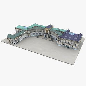 Hofburg Imperial Palace Vienna 3D model