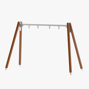 3D model Lappset Swing Frame Low