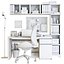 3D model office desk chair