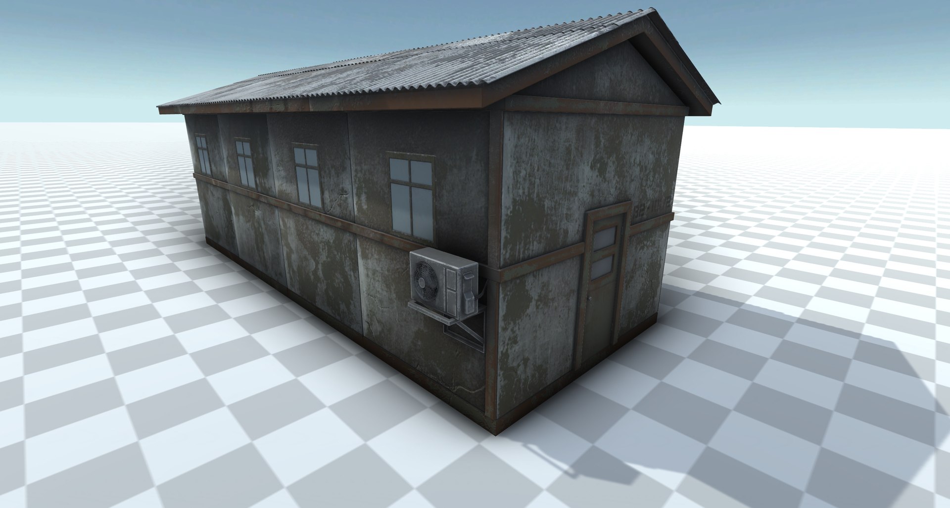 3D Military Barracks - TurboSquid 2153361