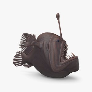 anglerfish pbr 3D model