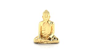 3D Budha Asian K02