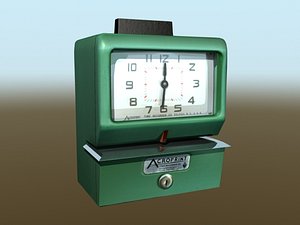 Acroprint time recorder