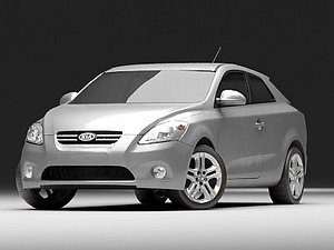 3d kia pro cee d