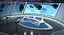 scene tv studio news set 3D model