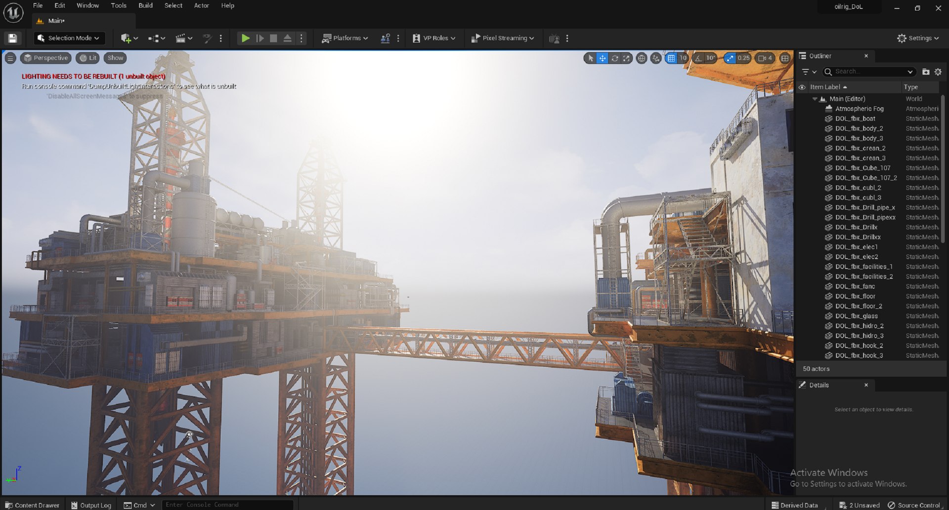3D Oil Rig Model - TurboSquid 2185847