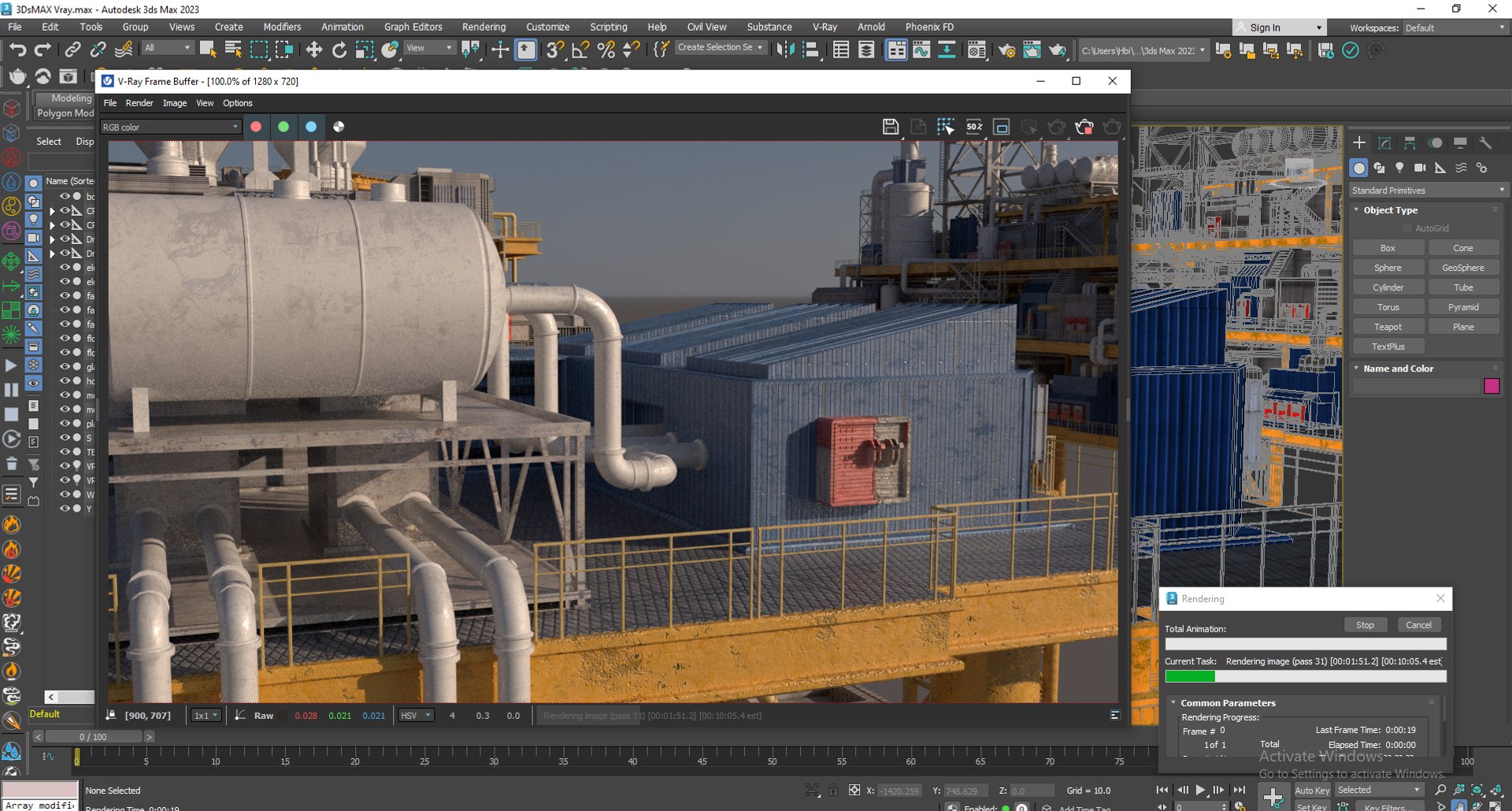3D Oil Rig Model - TurboSquid 2185847