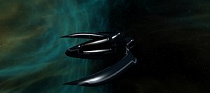 3d model space fighter