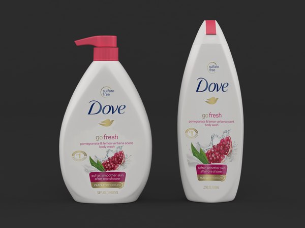Dove Go Fresh Pomegranate Shower Gel - Shower Cream-Gel