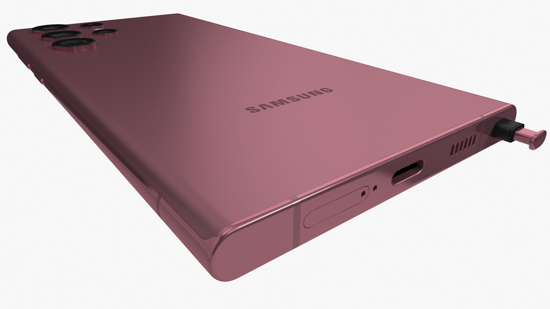 Samsung Galaxy S22 Ultra Burgundy model https://p.turbosquid.com/ts-thumb/fF/x1plkN/U3/sgs22up_0005/jpg/1644409109/1920x1080/fit_q87/1d72f80e393ca8a65a520ea7e11b7fd2307edf49/sgs22up_0005.jpg