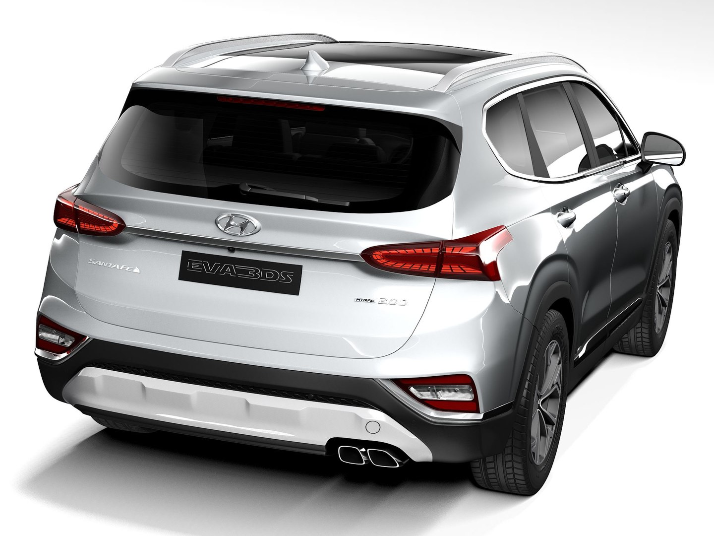 Hyundai Santafe Santa Fe Model - TurboSquid 1648033