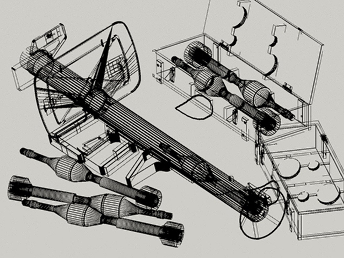 Max Wwii German Anti-tank Rocket Launcher