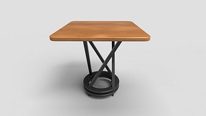 Square Table N113 3D model