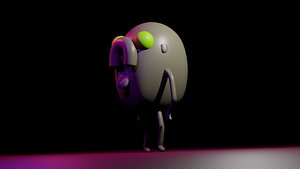 3D Jake El Perro Zombie model