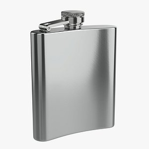 Flask liquor stainless steel 05
