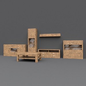 cabinet pbr details 3d model