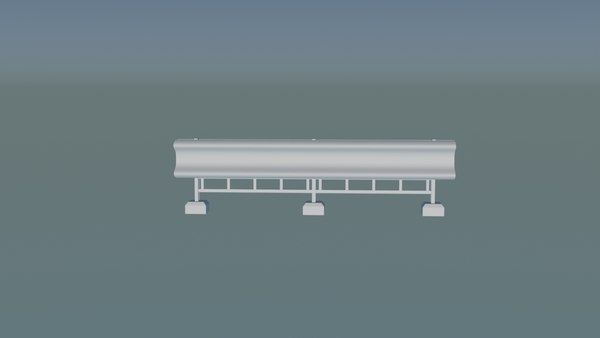 게임 및 애니메이션을 위한 3D 콘크리트 가드레일 모델 3D 모델 - TurboSquid 2456725