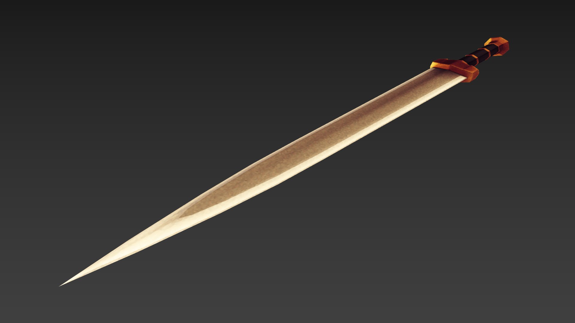 3D stylized chinese jian sword model - TurboSquid 1403131