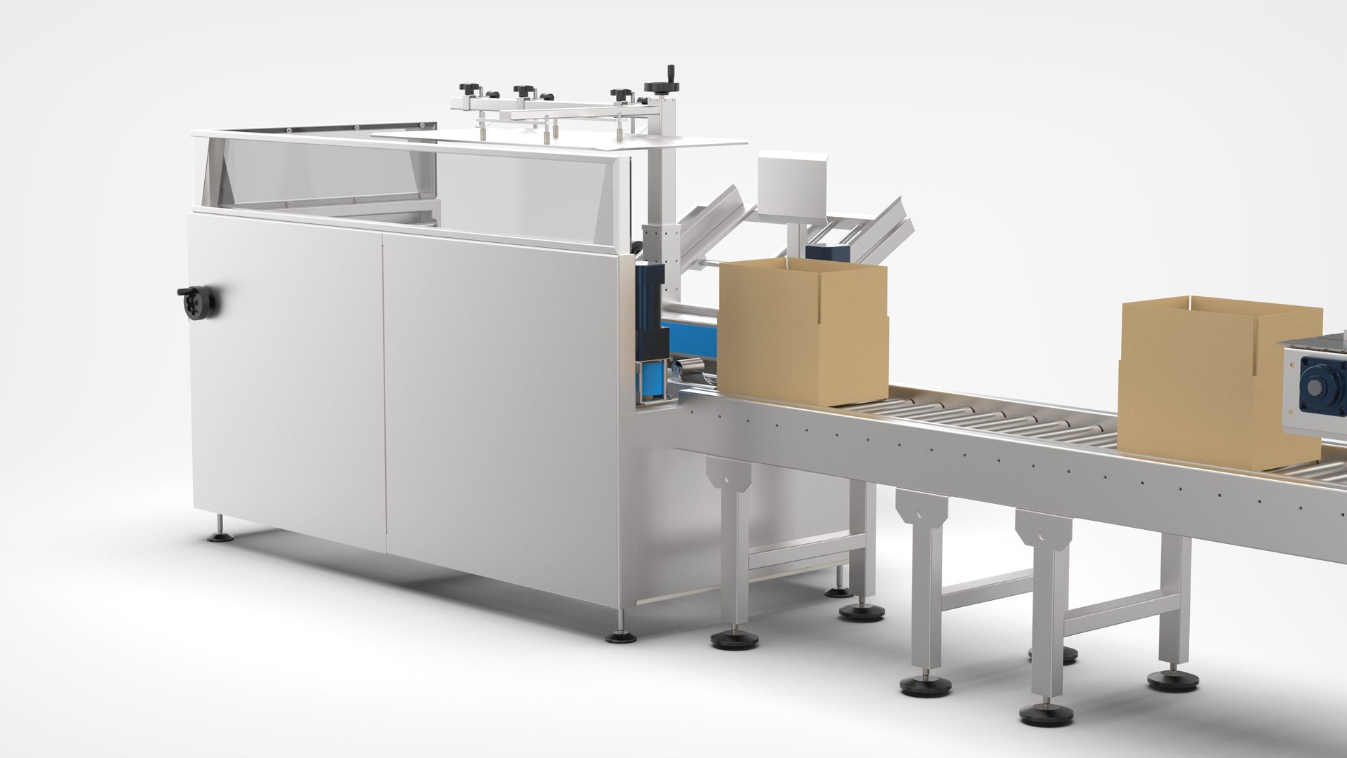 Fully Automatic Food Packing Machine Model - TurboSquid 2087304