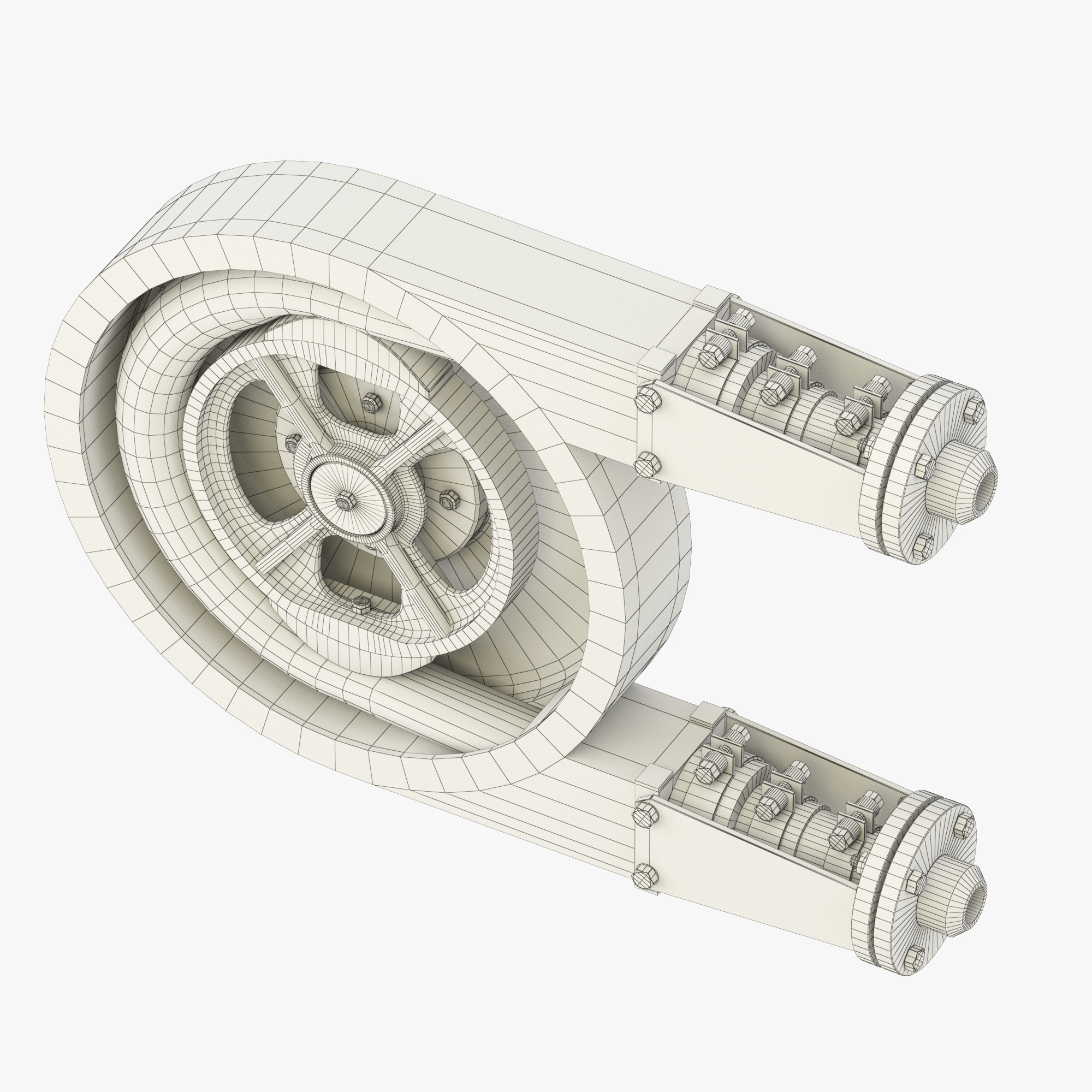Pump peristaltic 3D model TurboSquid 1685697
