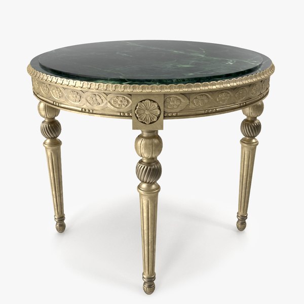 3d luxurious coffee table