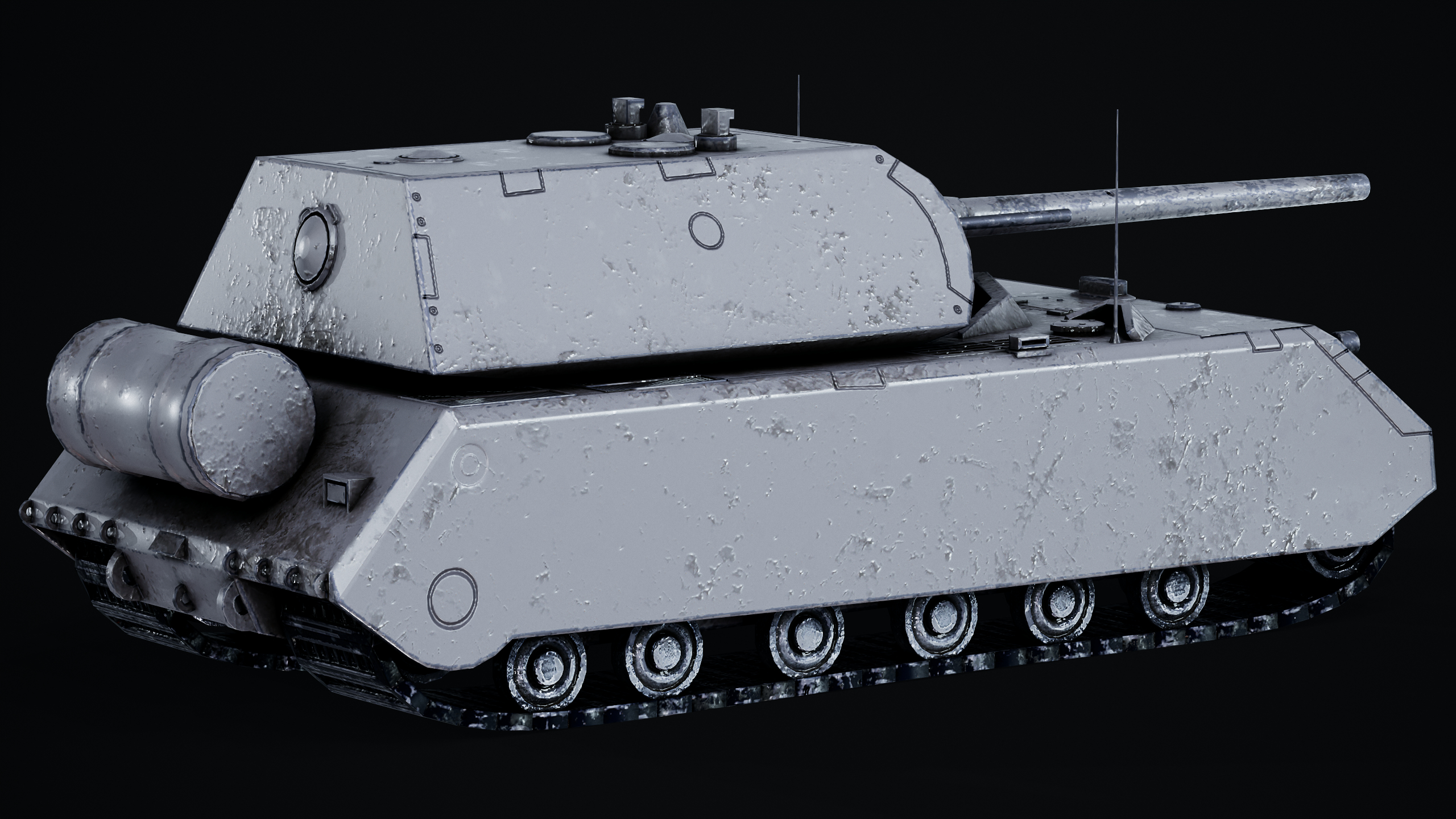 Viii maus tank 3D TurboSquid 1693373