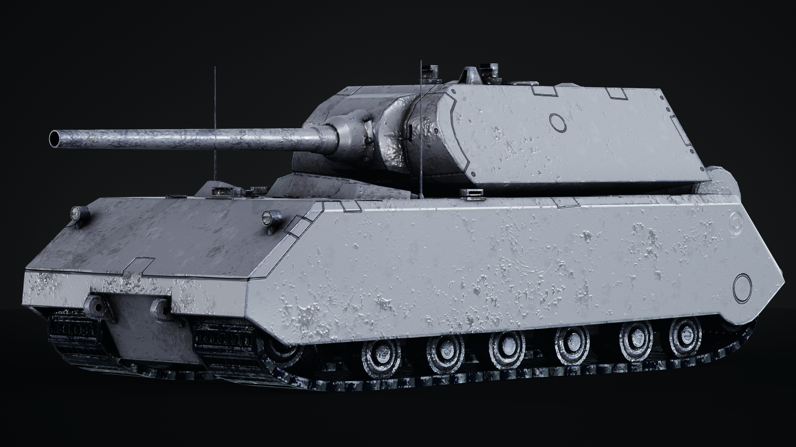 Viii maus tank 3D - TurboSquid 1693373