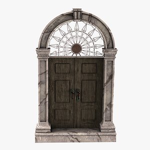 3D entry door