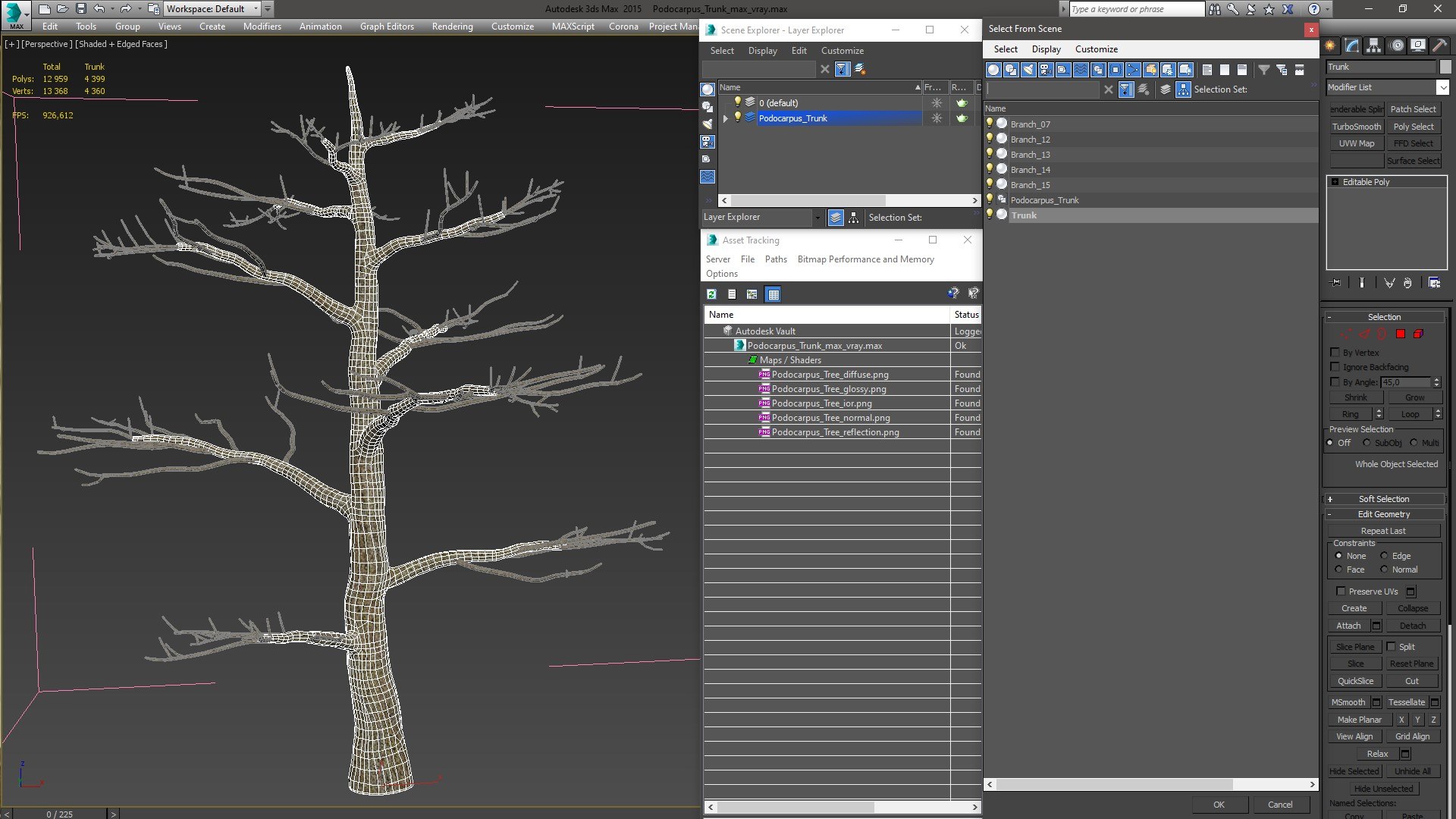 Podocarpus Trunk 3D model https://p.turbosquid.com/ts-thumb/fG/YrT7XC/nN/podocarpustrunkc4dmodel018/jpg/1632164045/1920x1080/fit_q87/e703eaca150736d434c6efea6c23871222acd5ad/podocarpustrunkc4dmodel018.jpg