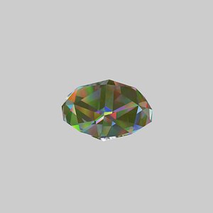 3D Holland Rose Diamond Cut model