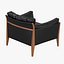 Diana lounge leather chair by Ritzwell
