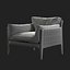 Diana lounge leather chair by Ritzwell