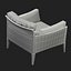 Diana lounge leather chair by Ritzwell
