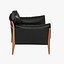 Diana lounge leather chair by Ritzwell